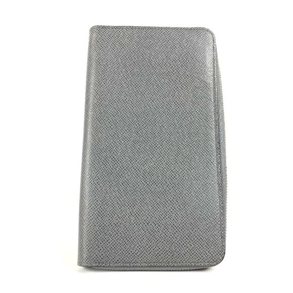 LOUIS VUITTON Gray Leather Wallet - Picture 1 of 16
